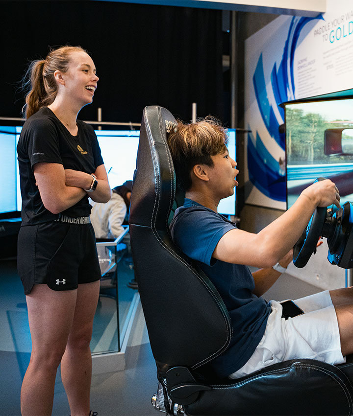 Richmond Olympic Experience Race Car Simulator